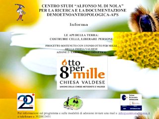 Corso di "apicoltura base": locandina dell'iniziativa