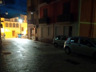Piazza Umberto I ... al buio