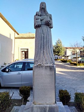 La statua della Madonna delle Grazie a Capodigiano