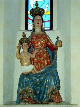 La statua della Madonna delle Grazie a Capodigiano