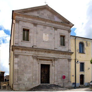 La facciata della Chiesa di San Michele a Sant'Andrea di Conza