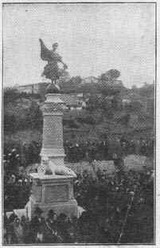 Monumento ai Caduti della grande guerra: 1915-'18 (foto d'epoca)